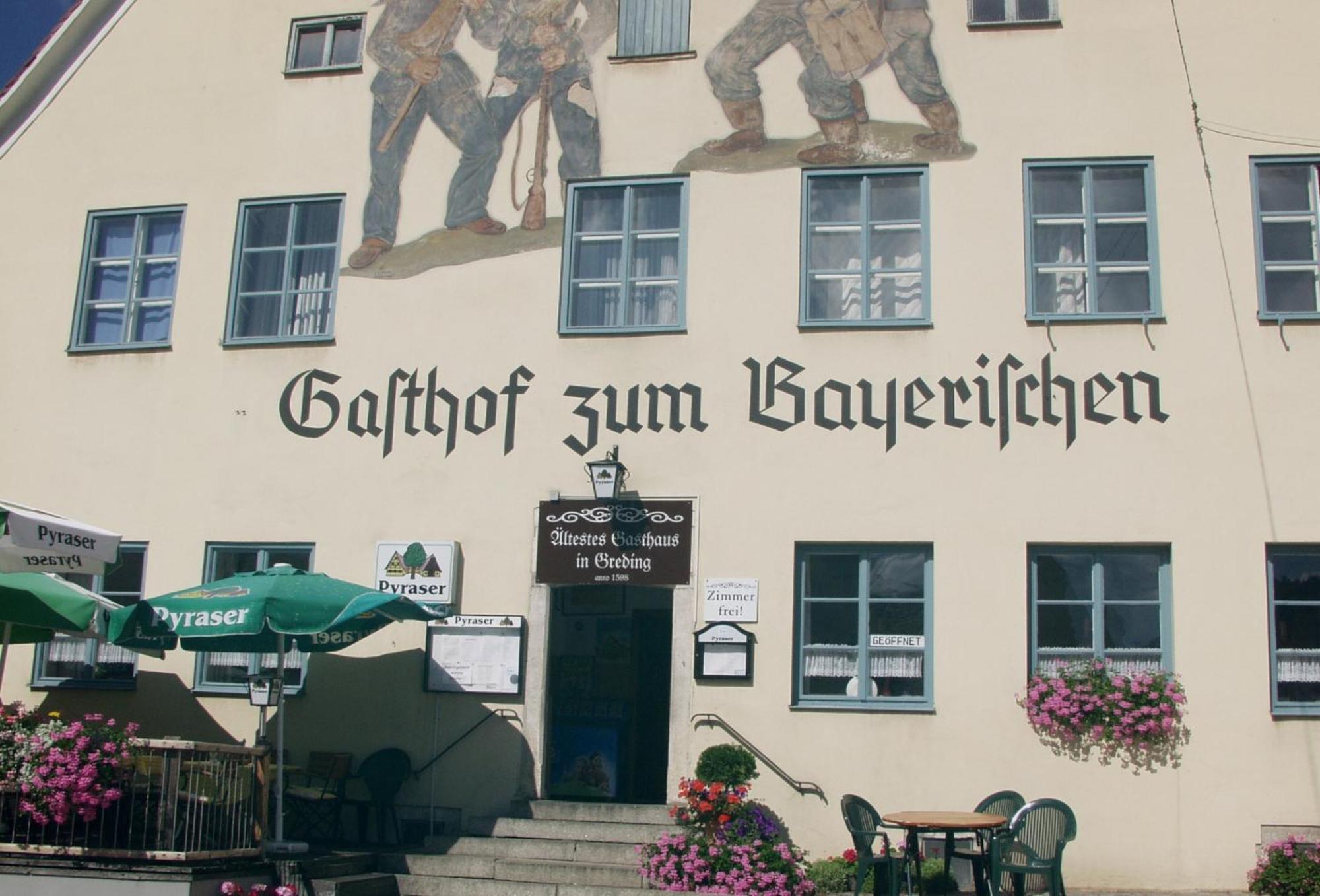 Gasthof Zum Bayerischen Greding Eksteriør billede